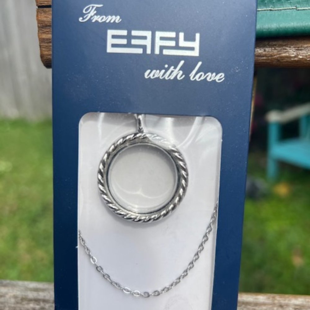 EFFY With Love Silver tone Locket